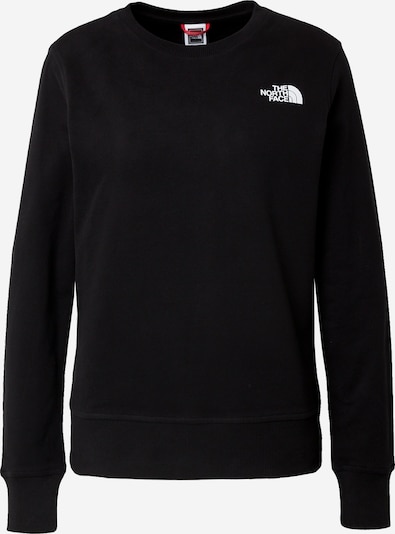 THE NORTH FACE Sweatshirt 'DREW PEAK' in schwarz / weiß, Produktansicht