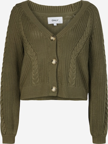 Cardigan ONLY en vert : devant