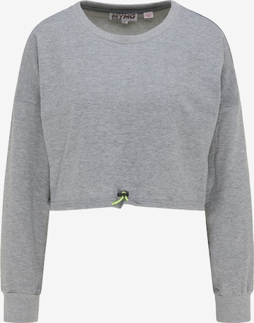 myMo ATHLSR Athletic Sweatshirt in Grey: front