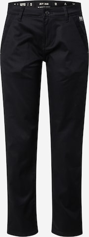 Effilé Pantalon chino 'Kate' G-STAR en noir : devant