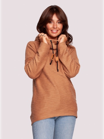 BeWear Sweatshirt in Braun: Vorderseite