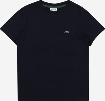 T-Shirt LACOSTE en bleu : devant