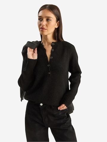 Bianco Lucci Pullover in Schwarz