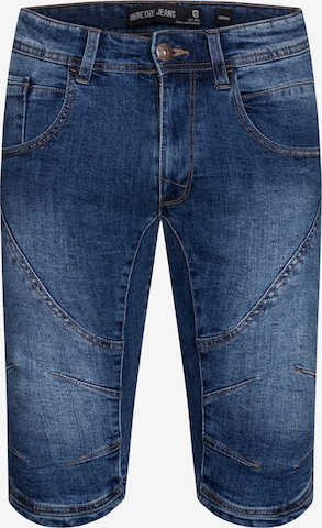 INDICODE JEANS Regular Jeans 'Leon' in Blue: front