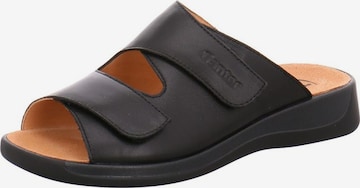 Ganter Mules in Black: front