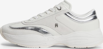 TOMMY HILFIGER Platform trainers in White: front
