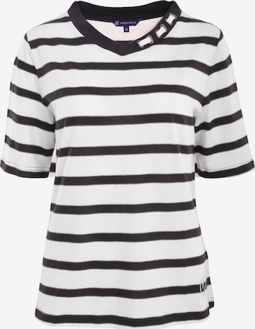 T-shirt Navigazione en bleu : devant