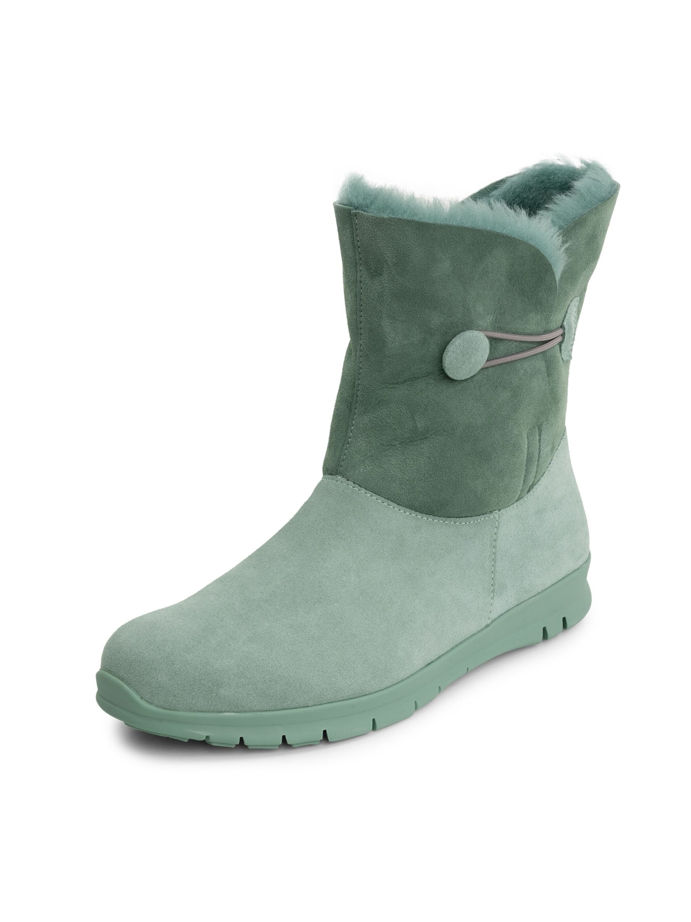 Stivaletto di VITAFORM in verde: frontale