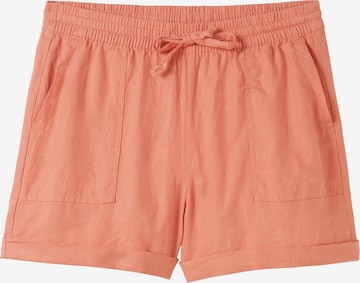 TOM TAILOR DENIM Loosefit Shorts in Orange: predná strana