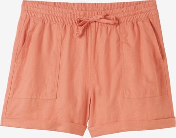 TOM TAILOR DENIM Loosefit Shorts in Orange: Vorderseite