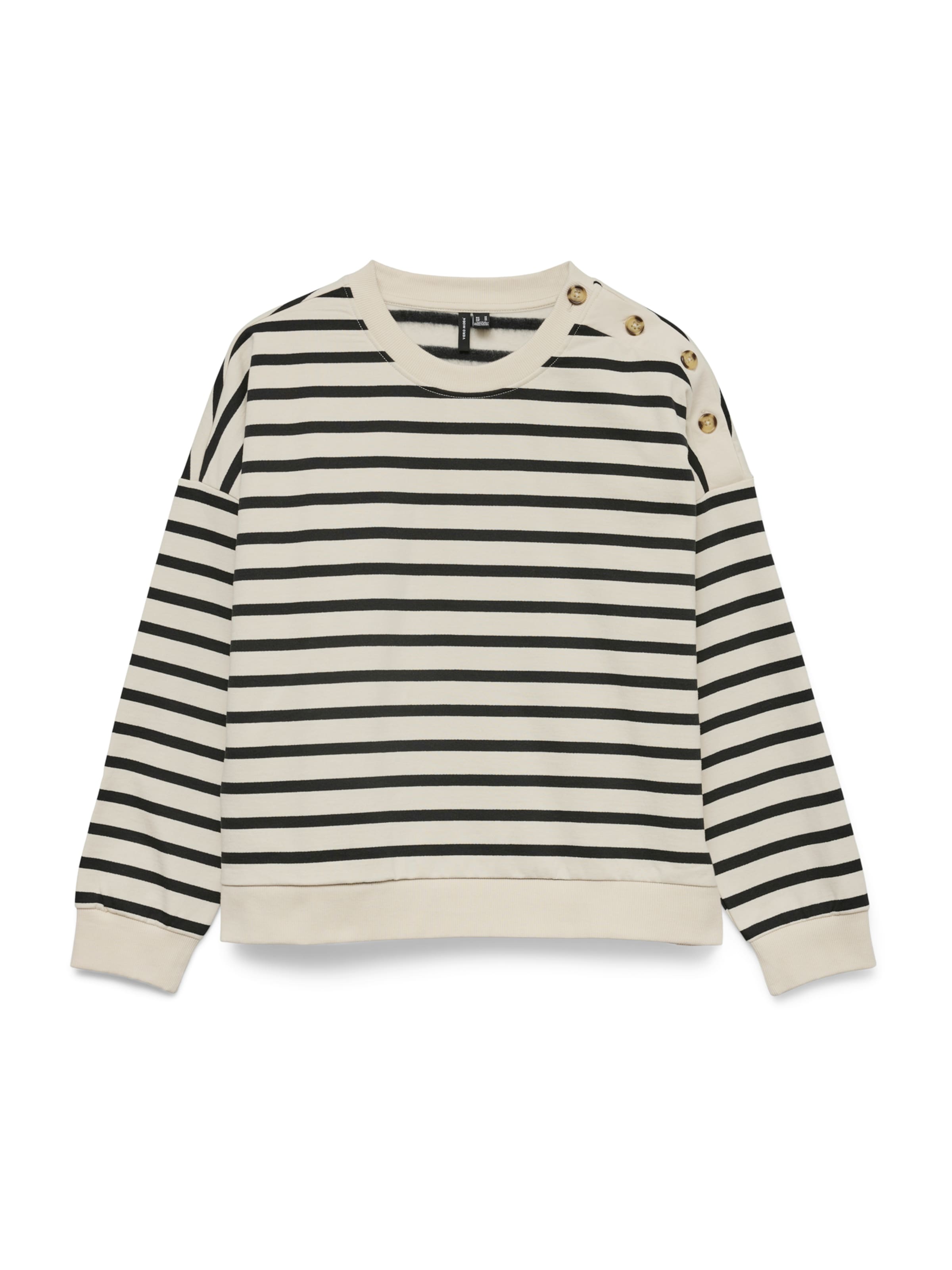 VERO MODA Sweatshirt 'VMTONY' in Beige: front