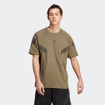 T-Shirt 'Rekive' ADIDAS ORIGINALS en vert : devant
