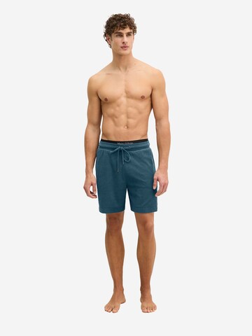 Marc O'Polo Pajama pants ' Terry Towel ' in Blue: front