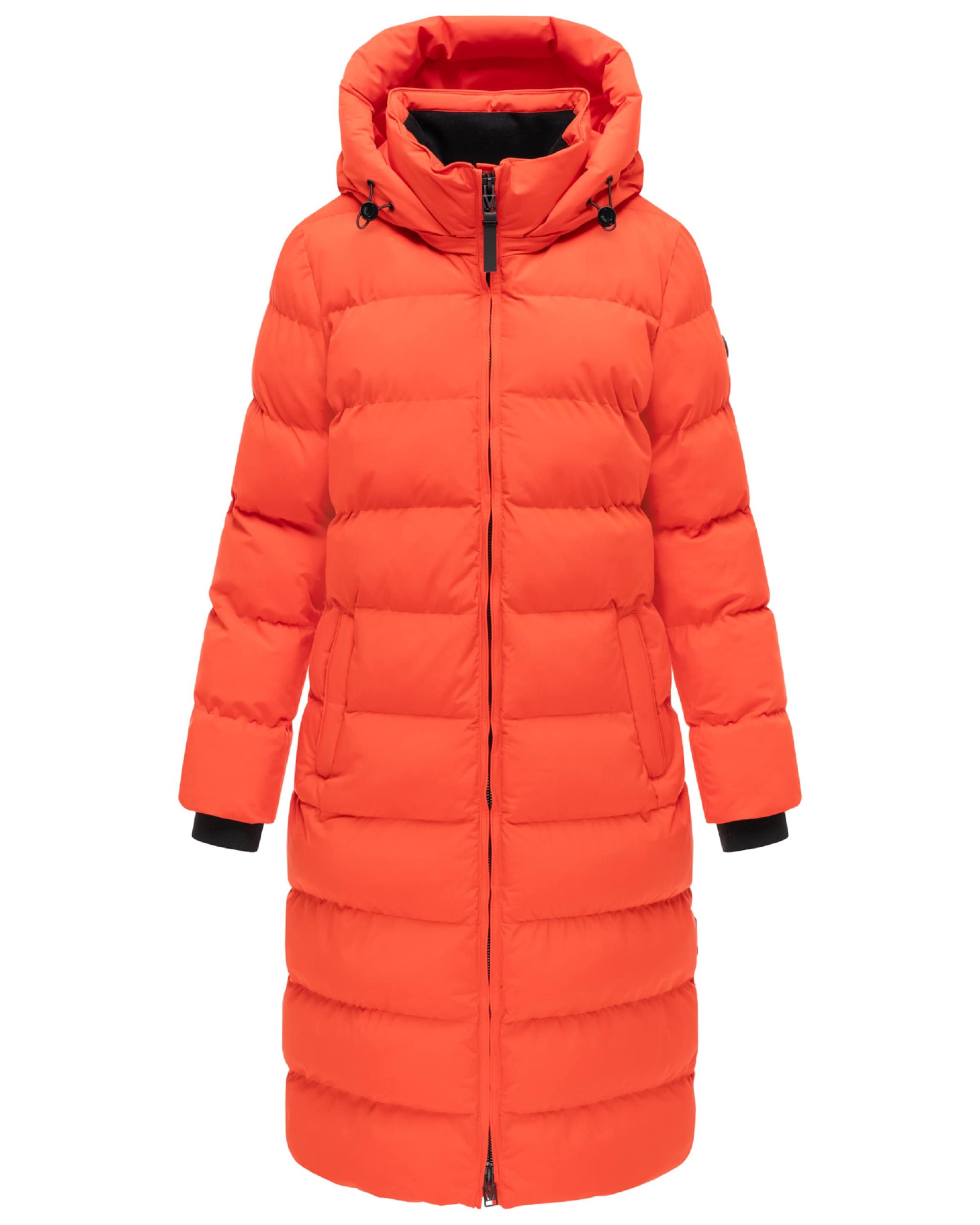 MARIKOO Raincoat 'Harukaa 16' in Orange: front