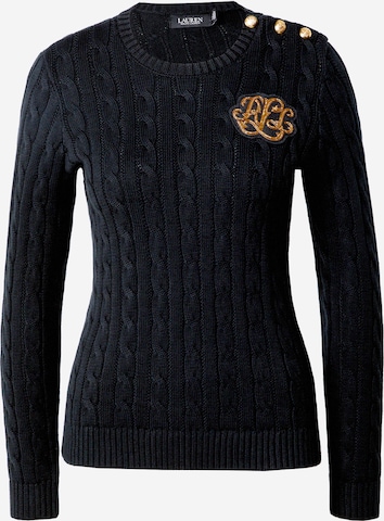 Lauren Ralph Lauren Пуловер 'Montiva' в черно: отпред