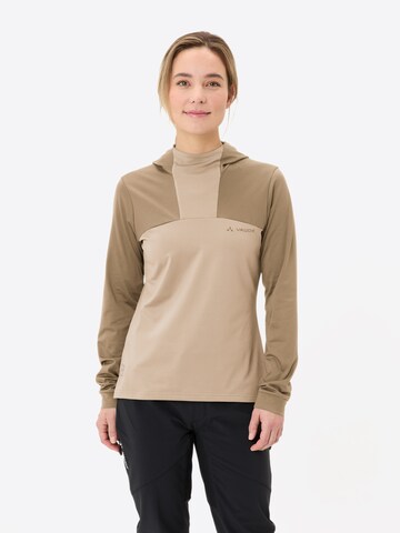 VAUDE Pullover ' Qimsa' in Beige: Vorderseite