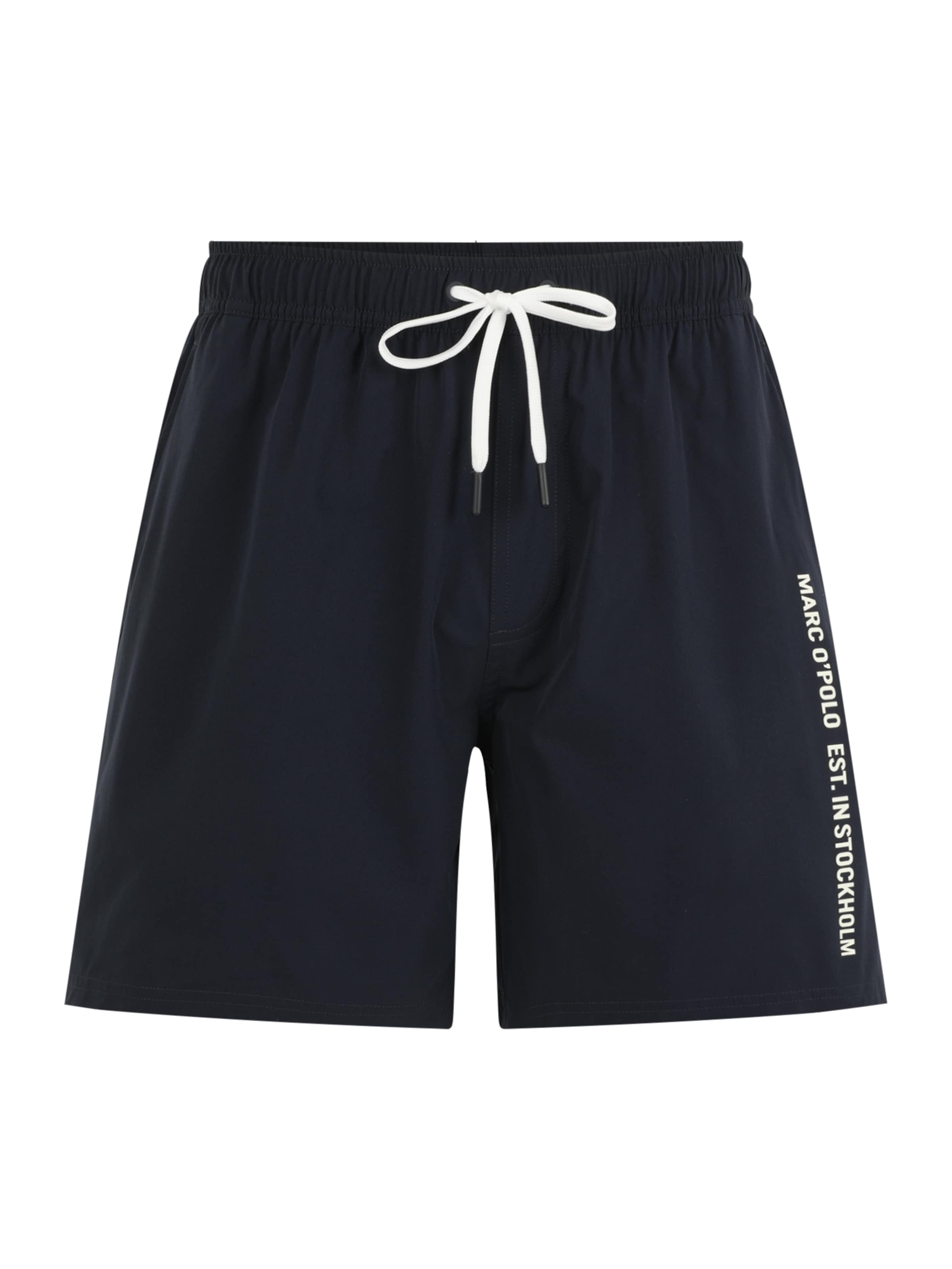 Marc O'Polo Plavecké šortky 'Olmen Essentials' - Modrá: predná strana