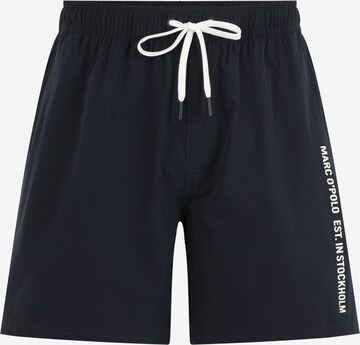 Marc O'Polo Zwemshorts 'Olmen Essentials' in Blauw: voorkant