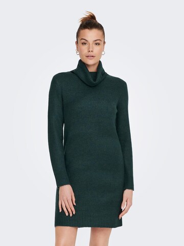 JDY Knitted dress 'ELANOR' in Green: front