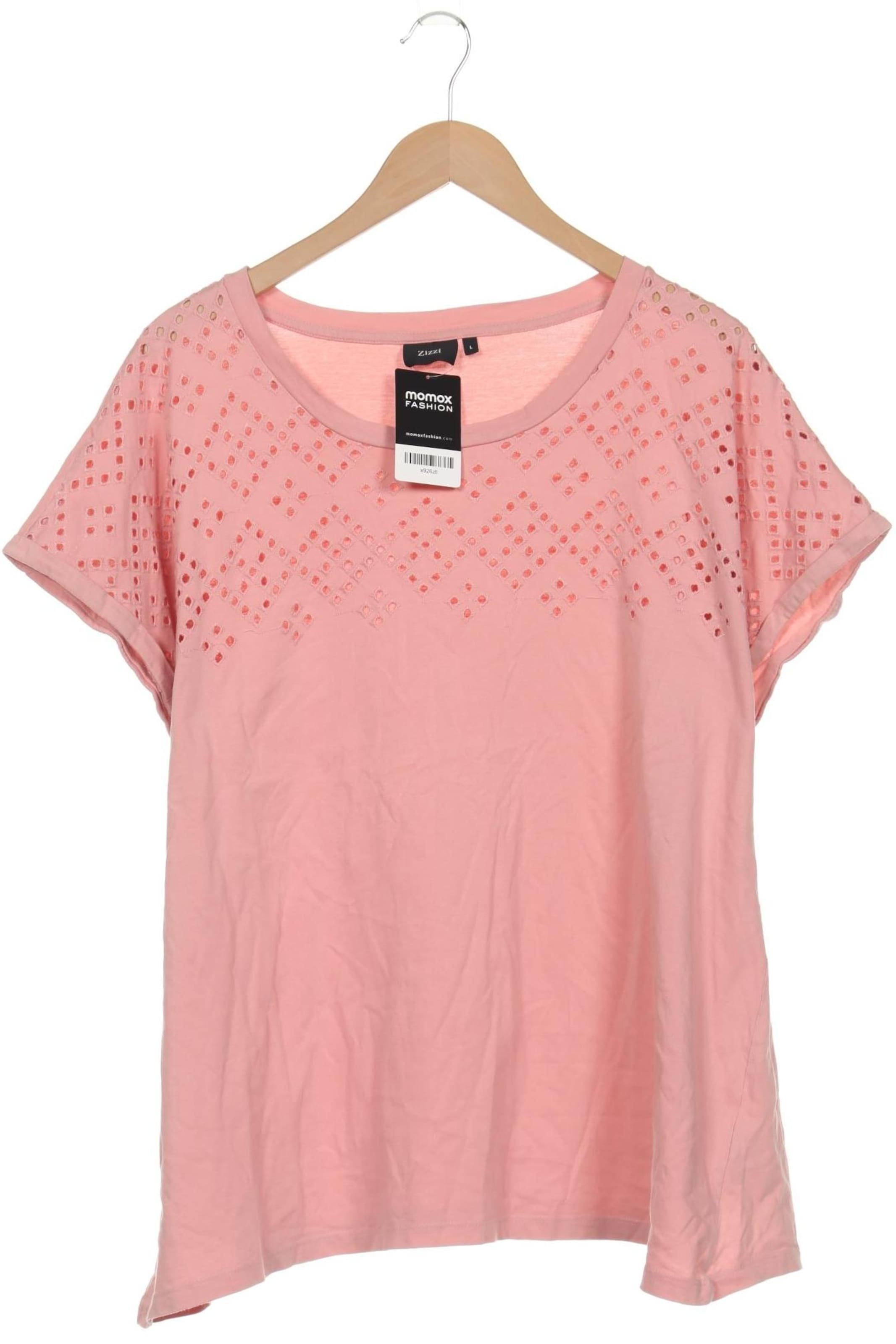 Zizzi Top & Shirt in L in Pink: front