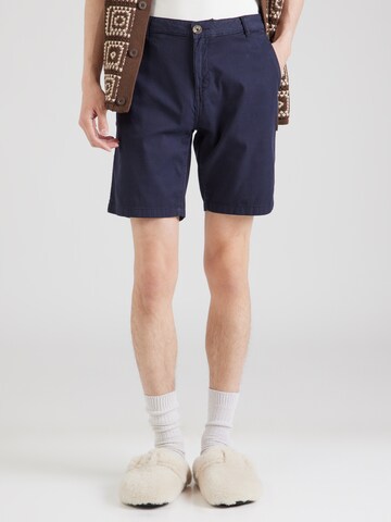 Regular Pantaloni eleganți 'ANGELS' de la GUESS pe albastru: față