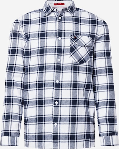 Cămașă Tommy Jeans pe albastru / alb, Vizualizare produs