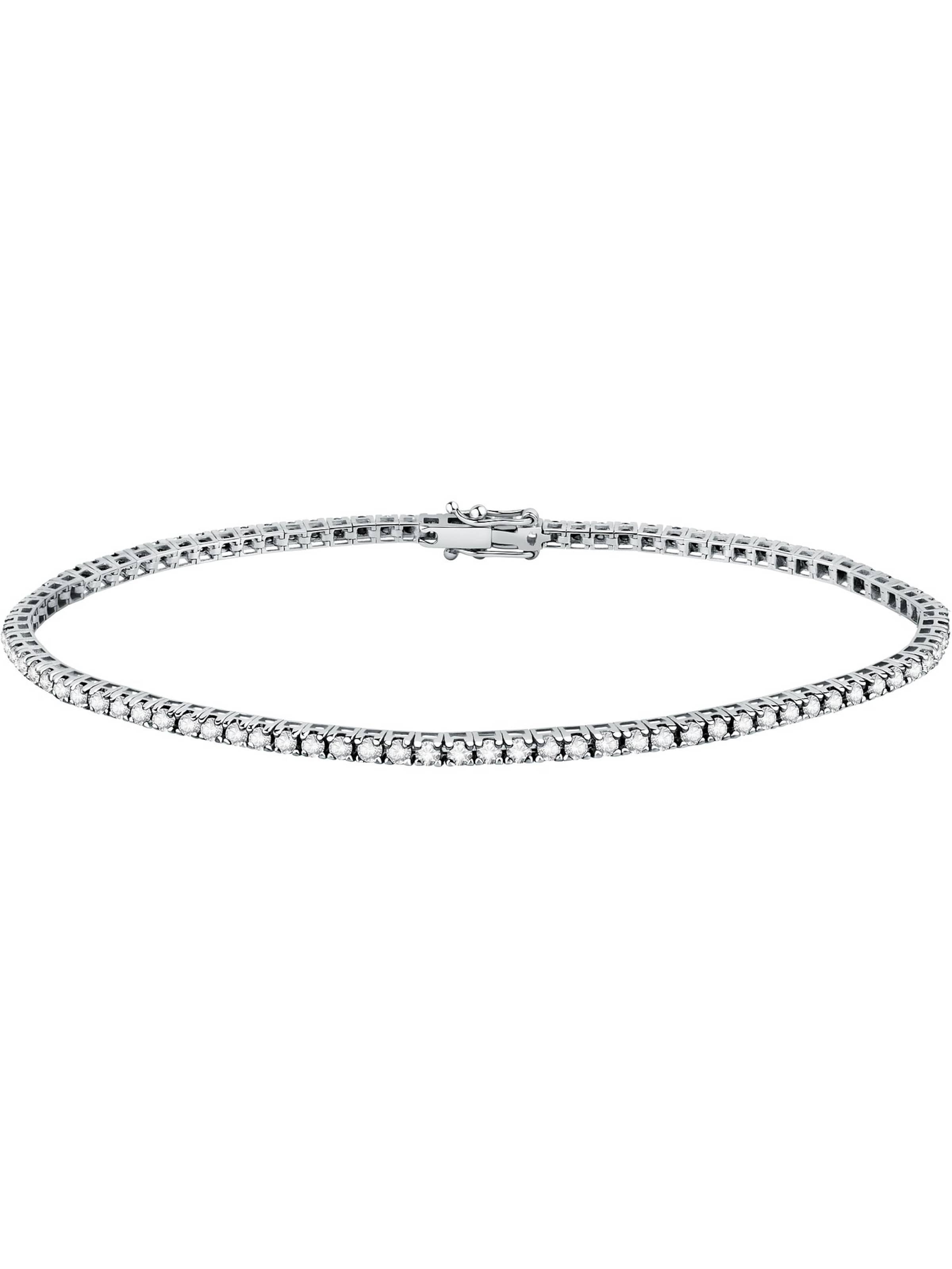 CHRIST Armband in Silber: Vorderseite