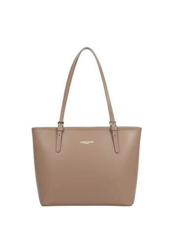 Cabas 'cabas épaule Zippée M Smooth 437-07 Praline' LANCASTER Paris en beige : devant