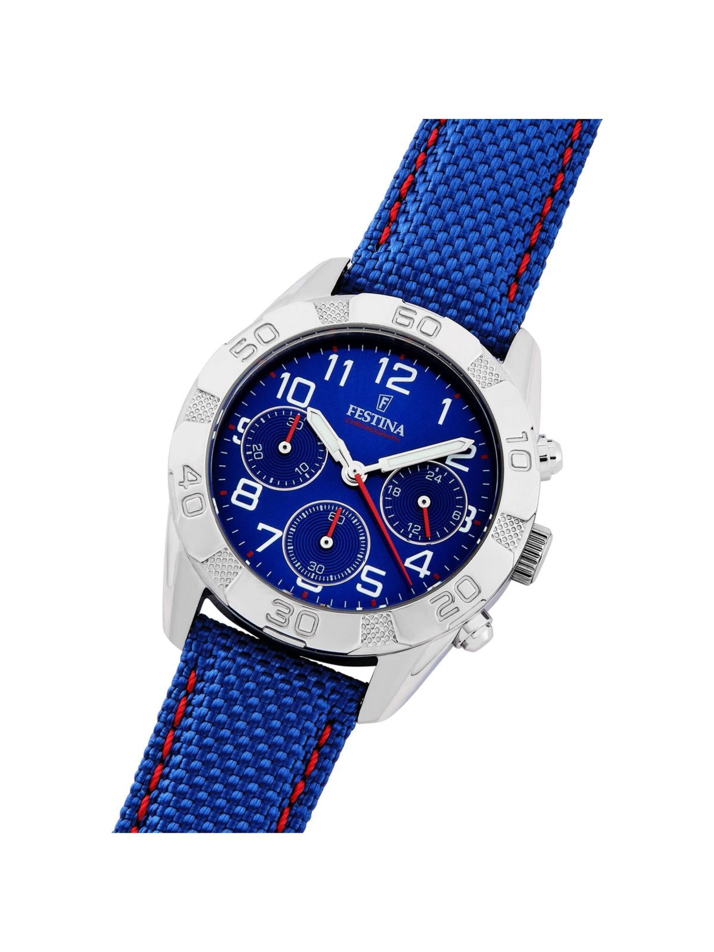 Montre à affichage analogique FESTINA en bleu