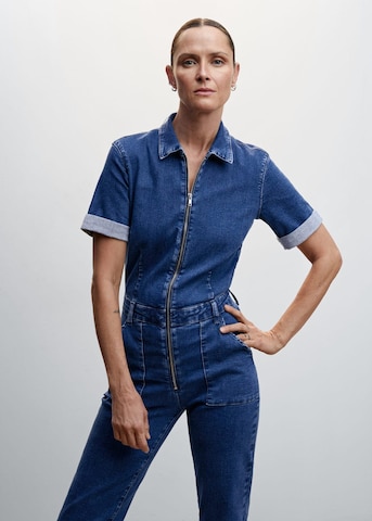 MANGO Jumpsuit 'Iggy' i blå