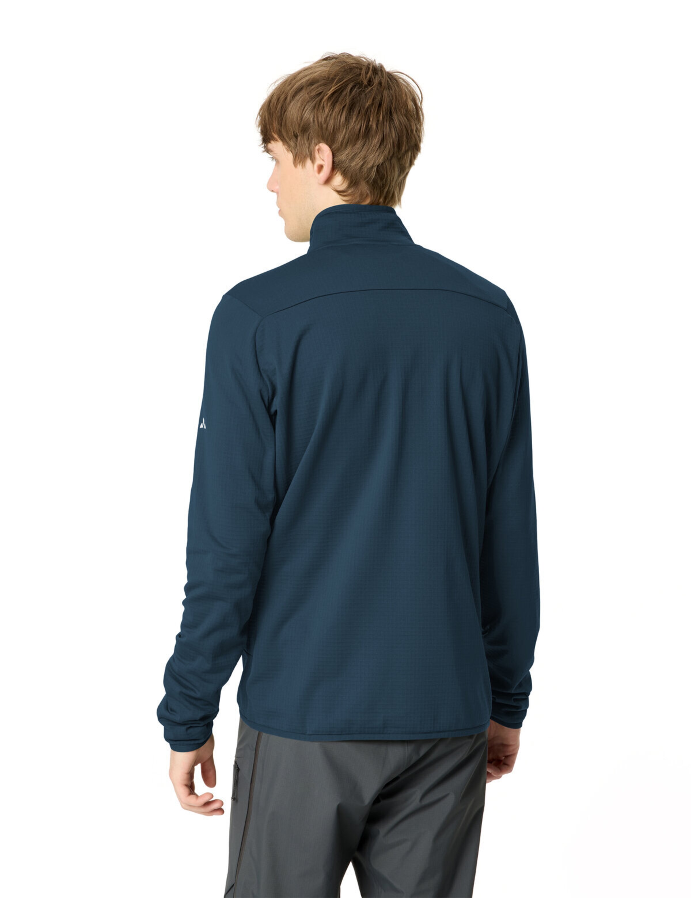 VAUDE Athletic fleece jacket 'Monviso II' in Blue