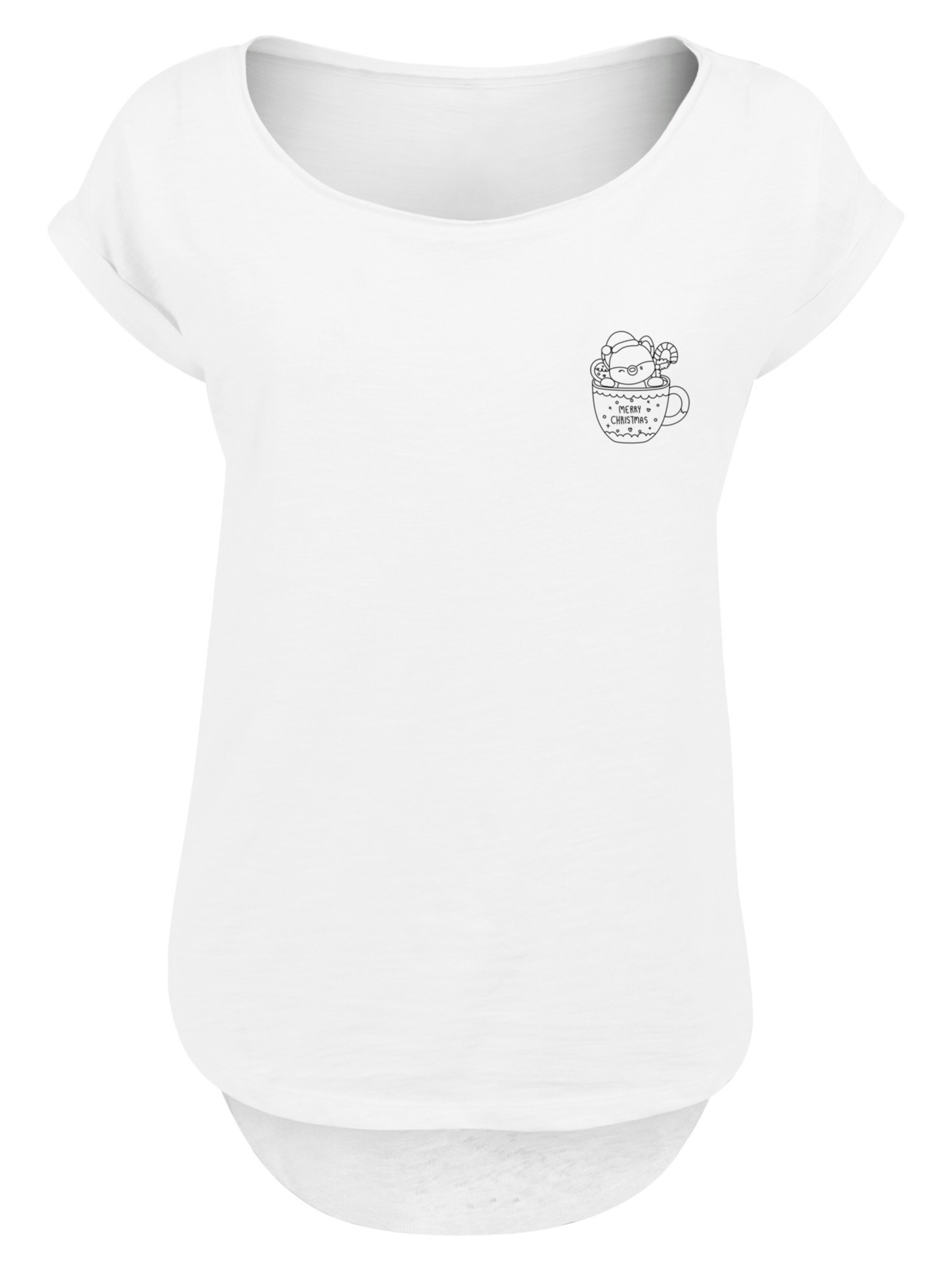 T-shirt F4NT4STIC en blanc : devant