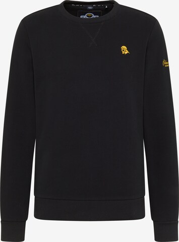 SchmuddelweddaSweater majica - crna boja: prednji dio