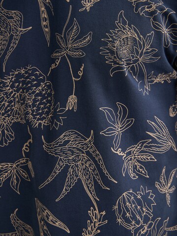 Petrol Industries Tričko - Modrá