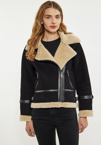 Giacca di mezza stagione di DreiMaster Vintage in nero: frontale