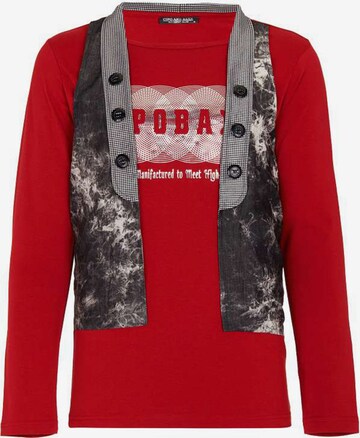CIPO & BAXX Sweatshirt in Red: front