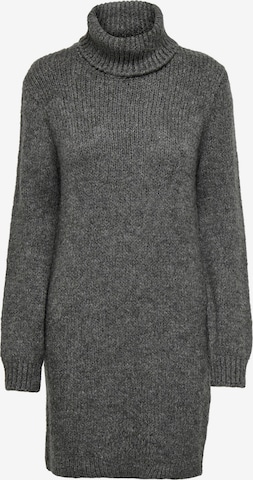 JDY Knit dress 'Dinea' in Grey: front