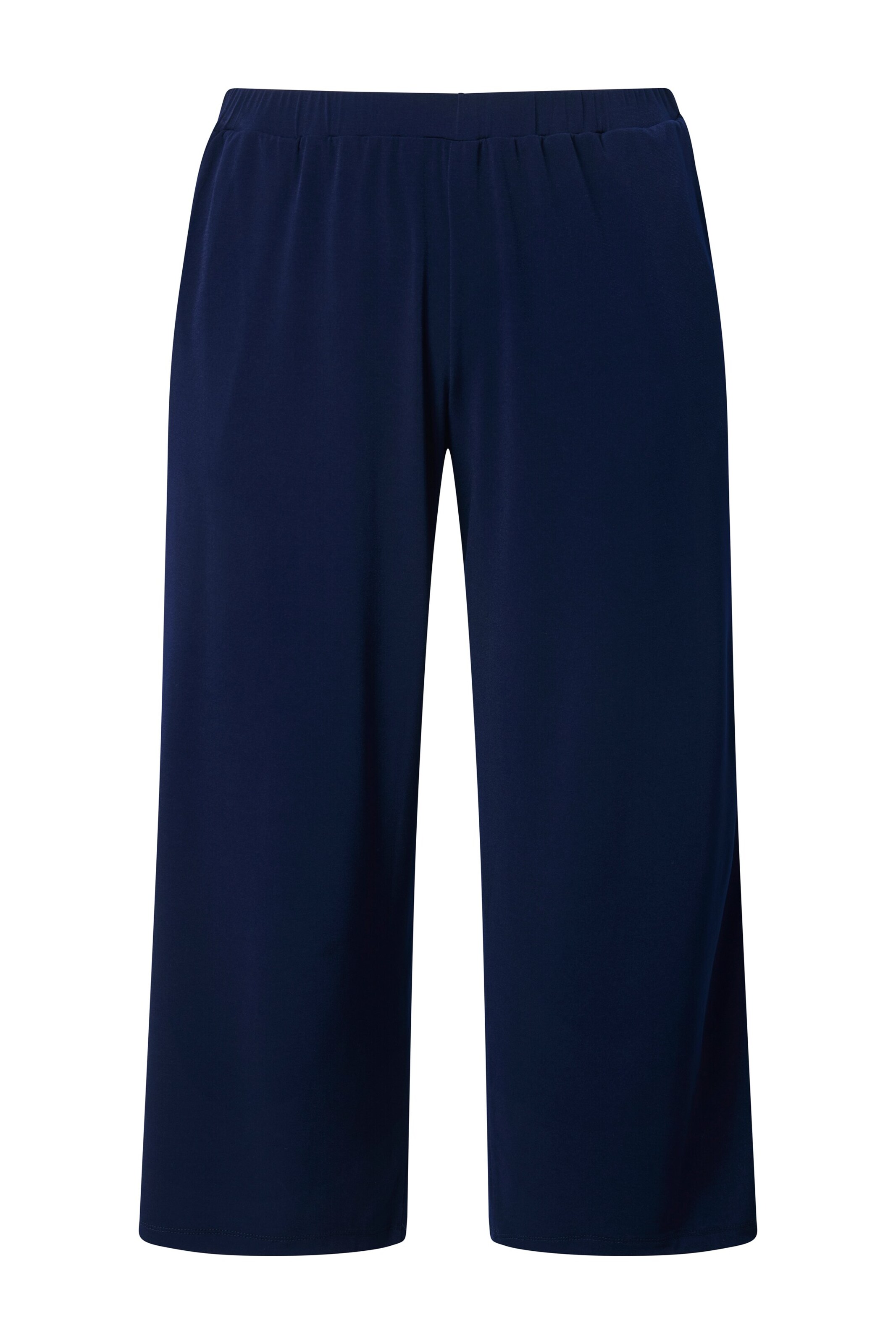 Ulla Popken Regular Broek in Blauw: voorkant