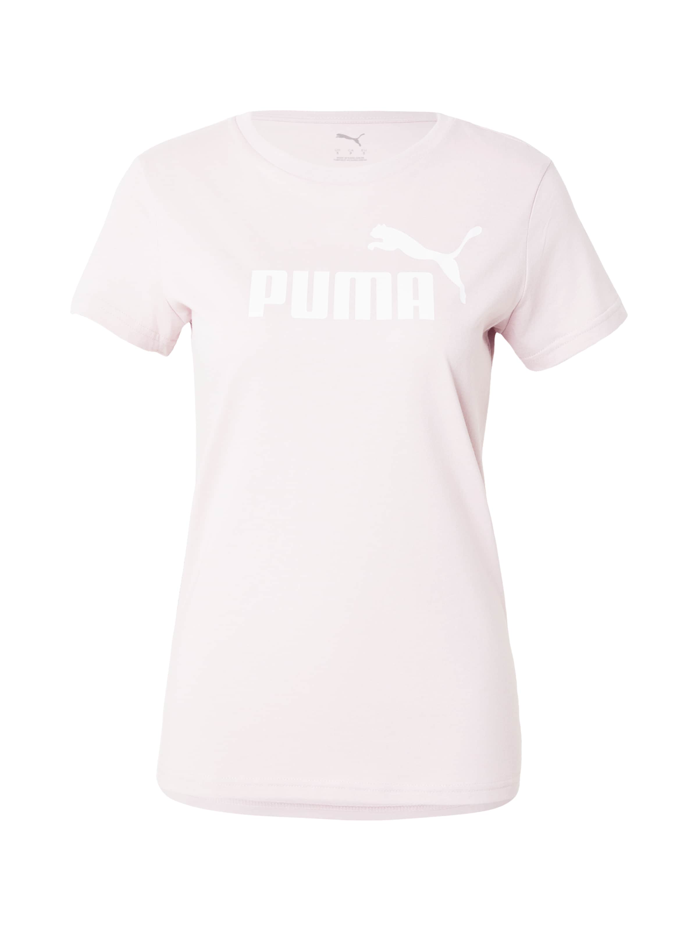PUMA Performance shirt 'Ess No. 1' in Pink: front