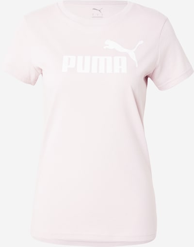 XS dydžio Sportiniai marškinėliai 'Ess No. 1' iš PUMA, spalva – rožių spalva / balta, Prekių apžvalga