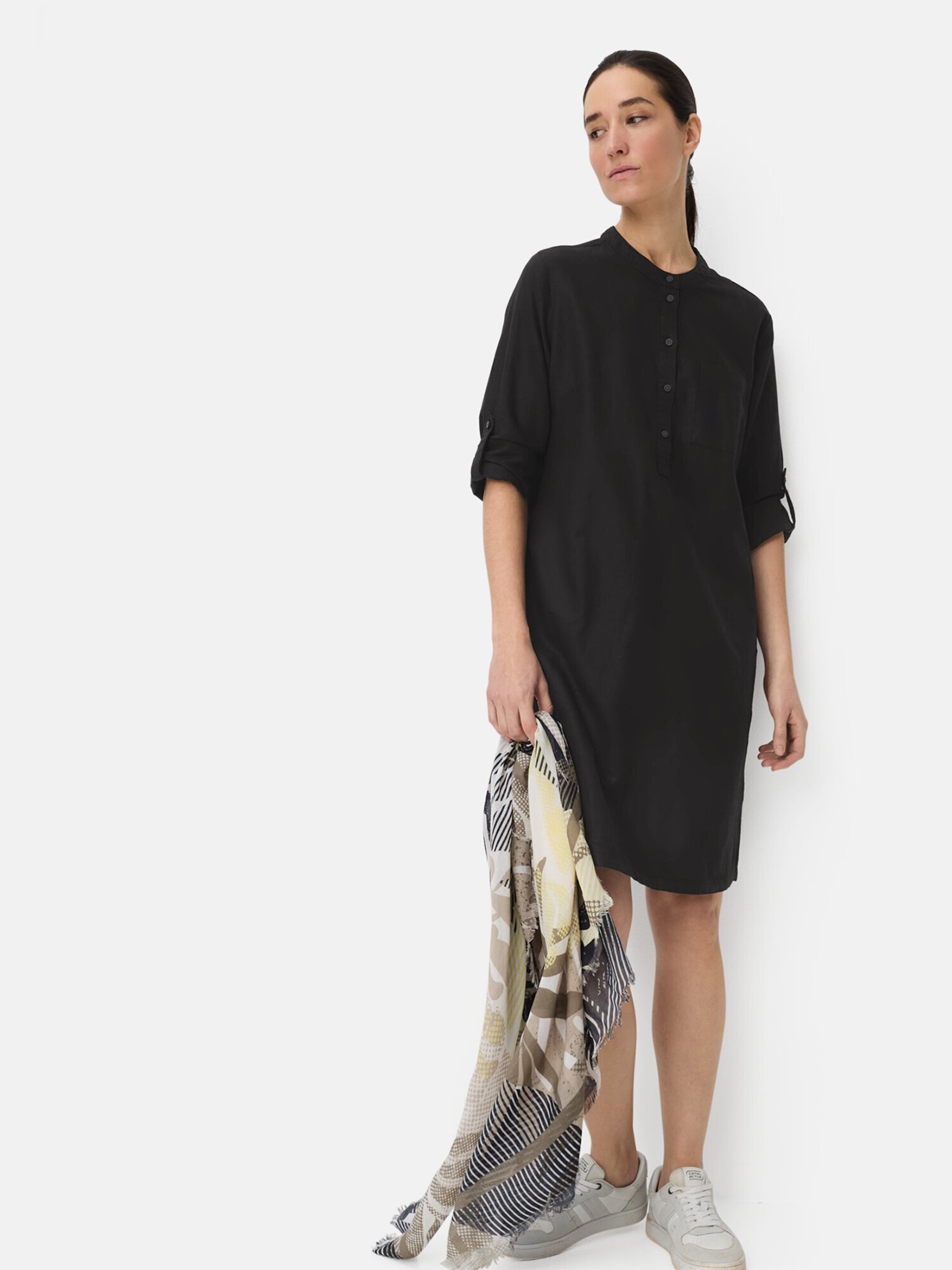 CAMEL ACTIVE Kleid in Schwarz