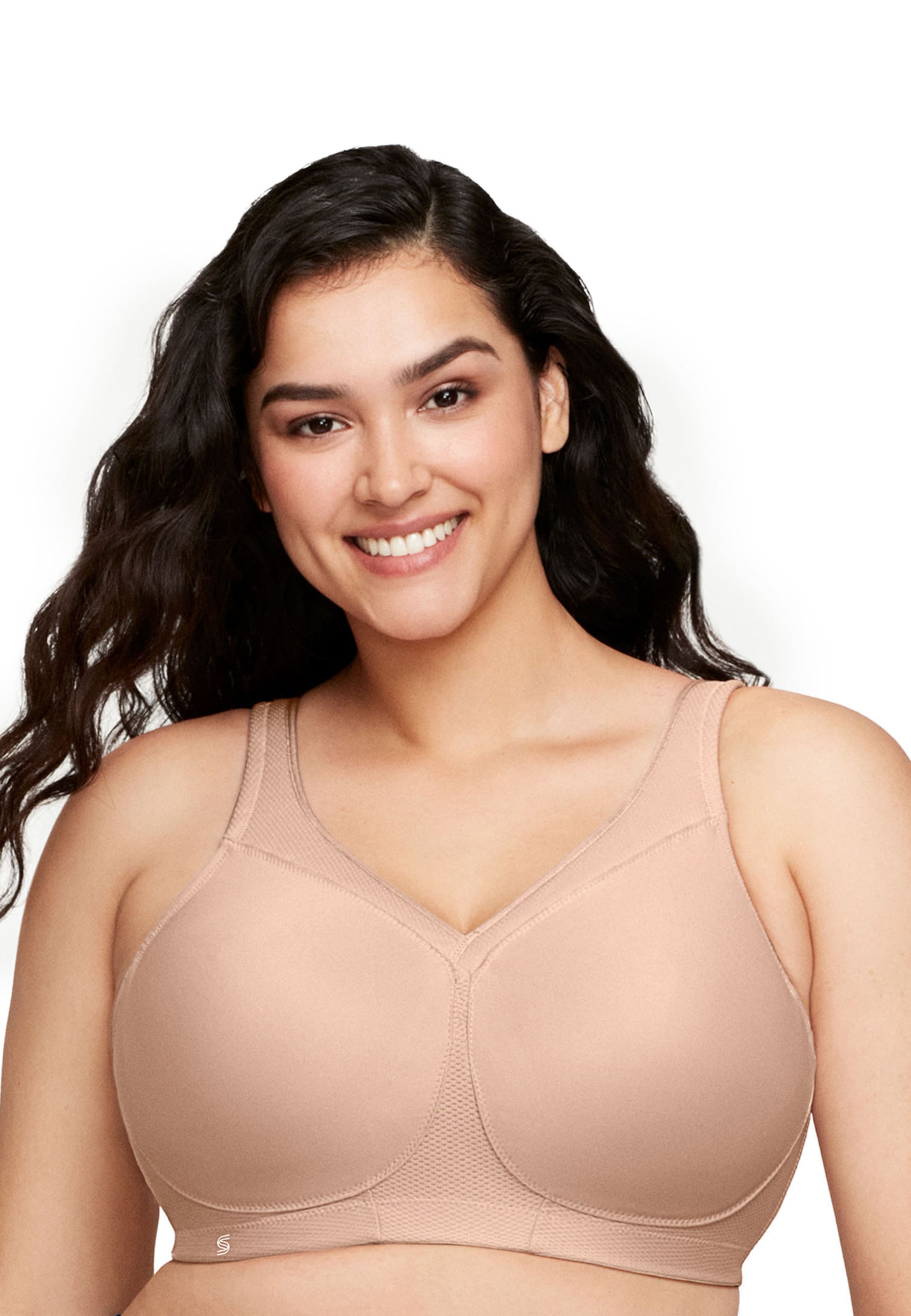 GLAMORISE Minimiser Minimizer in Beige: front