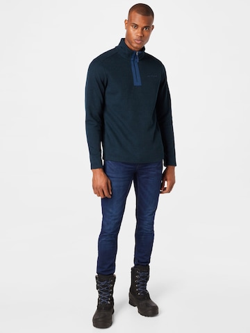 VAUDE Athletic Sweater 'Tesero' in Blue