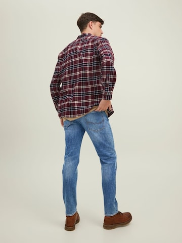 JACK & JONES Szabványos Farmer 'Mike' - kék