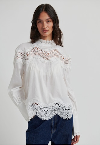Chemisier 'Tria' SECOND FEMALE en blanc : devant