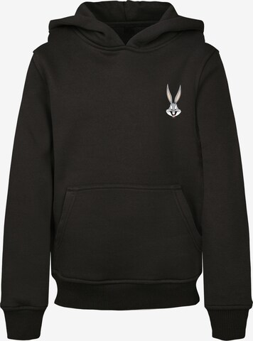 F4NT4STIC Sweatshirt 'Looney Tunes Bugs Bunny' in Schwarz: predná strana