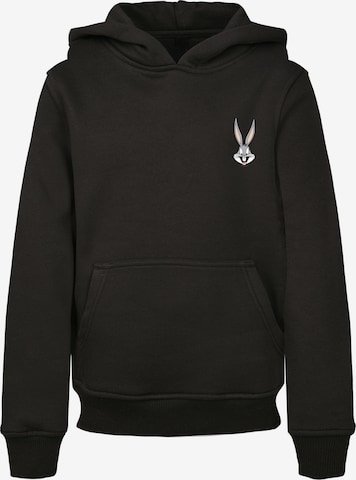 F4NT4STIC Sweatshirt 'Looney Tunes Bugs Bunny' in Schwarz: predná strana