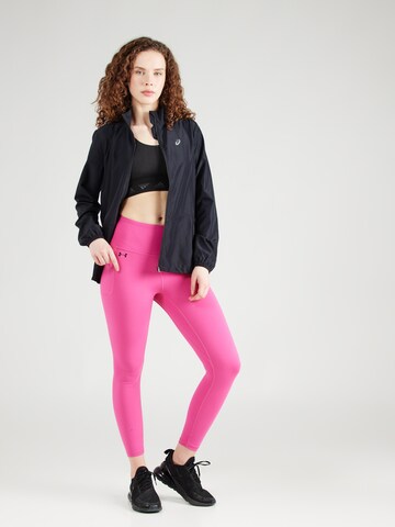 UNDER ARMOUR Skinny Sportovní kalhoty 'Motion' – pink