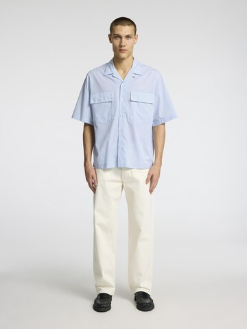 SELECTED HOMME Comfort fit Overhemd in Blauw