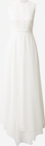 APART Evening Dress in White: front